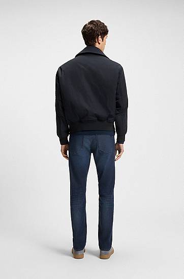 Bomber jakna BOSS Bomber Jacket with Detachable Liner Mornarica | 50543492, 1