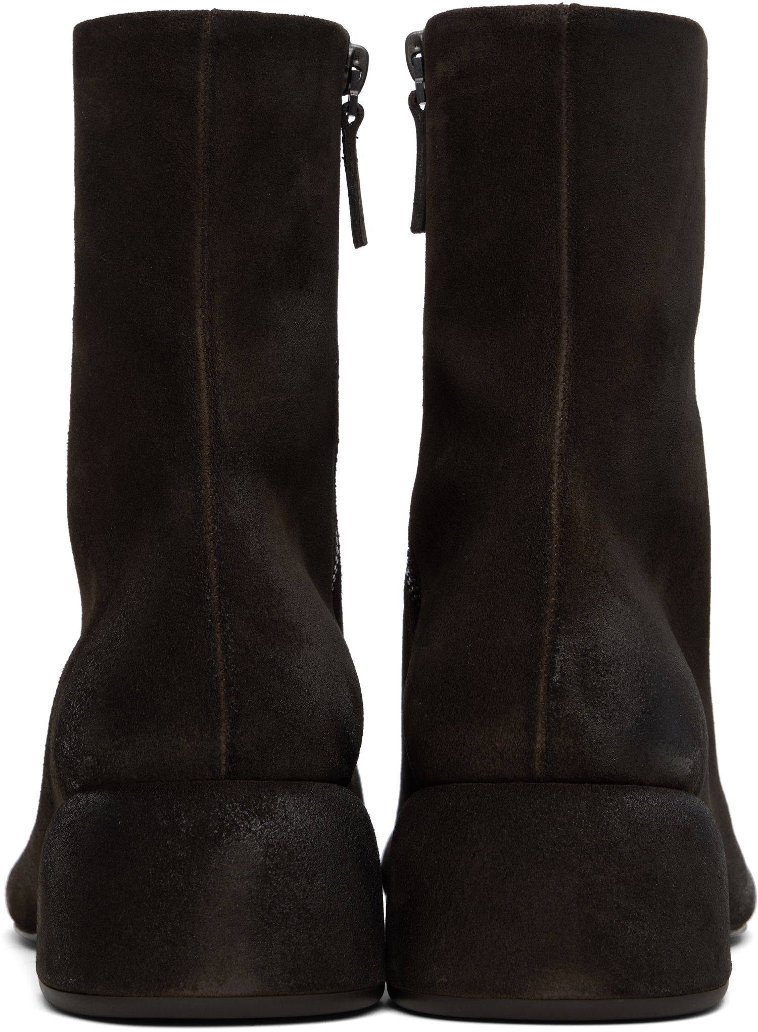 Oblačila Marsèll Marsèll Basata Suede Ankle Boots Rjava | MW8103 P024, 1