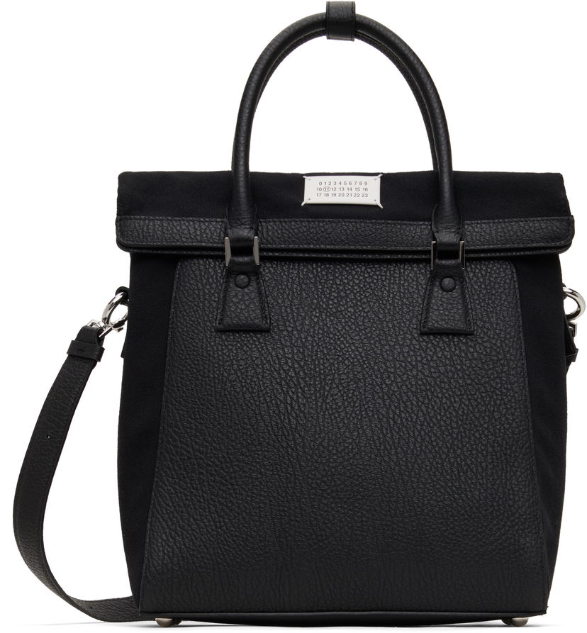 Tote bag Maison Margiela Maison Margiela 5AC Daily Vertical Small Tote Bag Črna | SB1WA0013 P4348