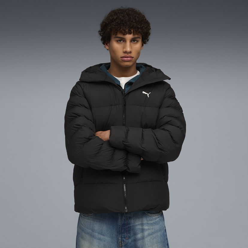 Puhovka Puma Hooded Puffer Jacket Črna | 688367_01