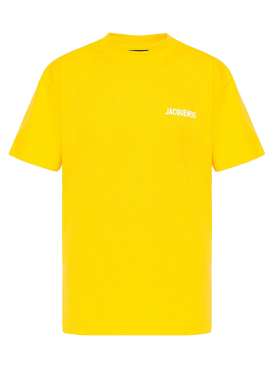 Majica Jacquemus Le T-Shirt Logo Rumena | 216JS207-2480-250