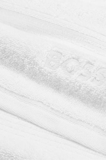 Nogavice BOSS Aegean Cotton Bath Towel Bela | -1013459, 1
