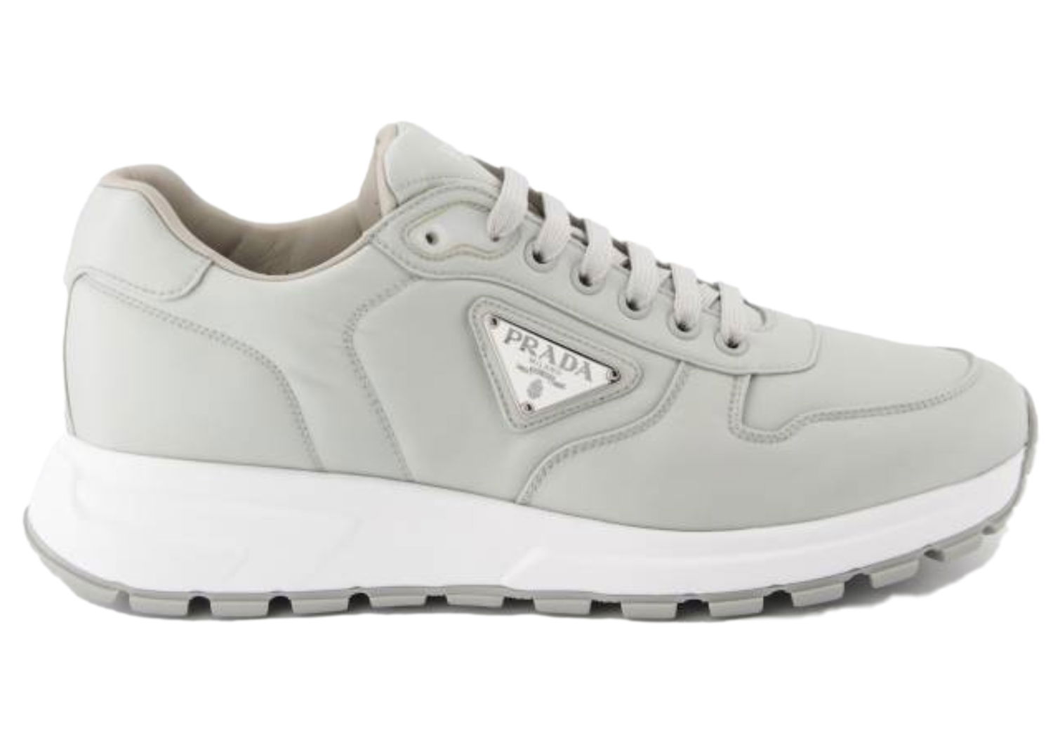 Superge in čevlji Prada Re-Nylon "Grey White" Siva | 2EE369 F G000 3LFV f073x, 0