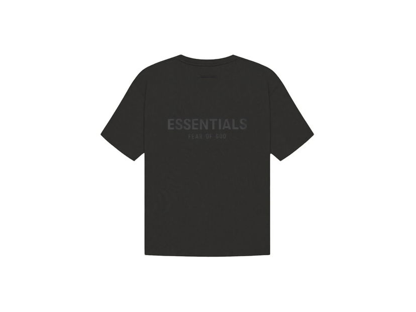 Majica Fear of God Essentials S21 T-shirt Black Limo Črna | 125SU212060F
