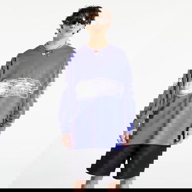 Majica Y-3 Graphic Logo Long Sleeve Tee Lila | IA3113, 1