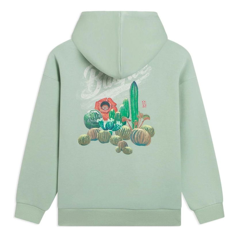 Pulover Li-Ning Anti-Wu BadFive Graphic Hoodie Zelena | AWDS657-2