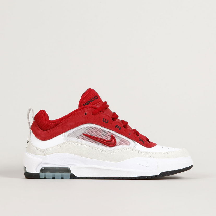 Skateboarding Nike SB Air Max Ishod White Varsity Red Rdeča | FB2393-100