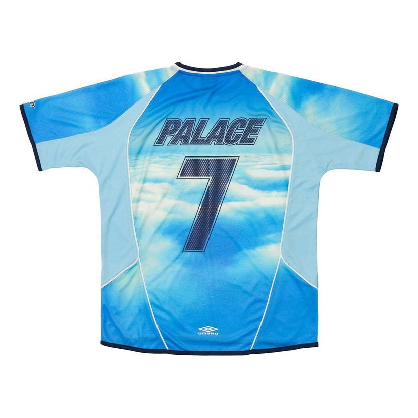 Dres Palace Palace x Umbro Away Dream Sky T-Shirt Modra | P26UMES076
