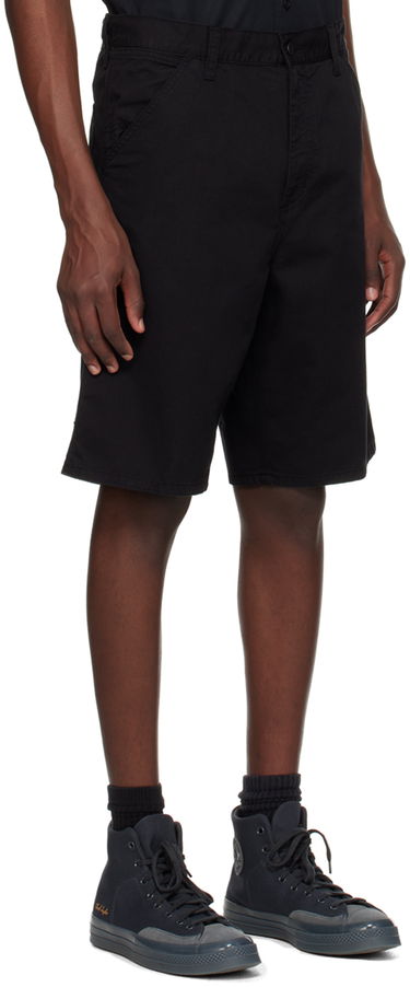 Kratke hlače Carhartt WIP Single Knee Cotton Shorts Črna | I031504, 1