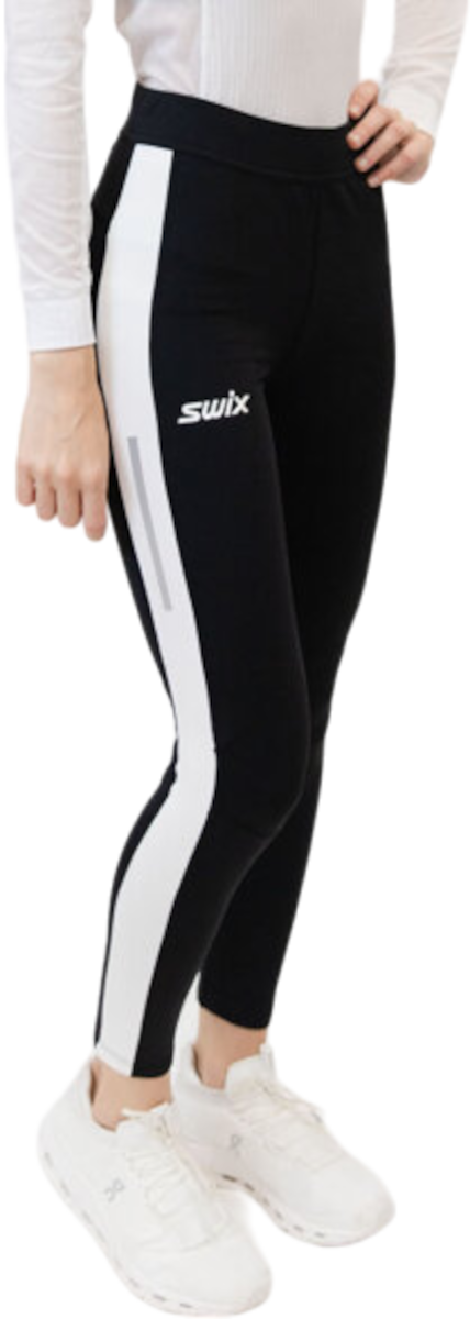 Pajkice SWIX Swix Focus Warm Tights Črna | 22456-10041