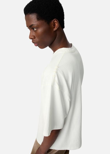 Majica AXEL ARIGATO Men's Relaxed Fit T-Shirt with Drawstring Hem Bela | A3443001, 7