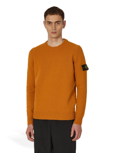 Pulover Stone Island Wool Crewneck Rust Oranžna | 7915508A3 V0013