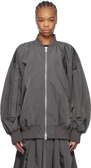 Bomber jakna Yohji Yamamoto Yohji Yamamoto R-Belted Bomber Jacket Siva | FT-J54-600, 0