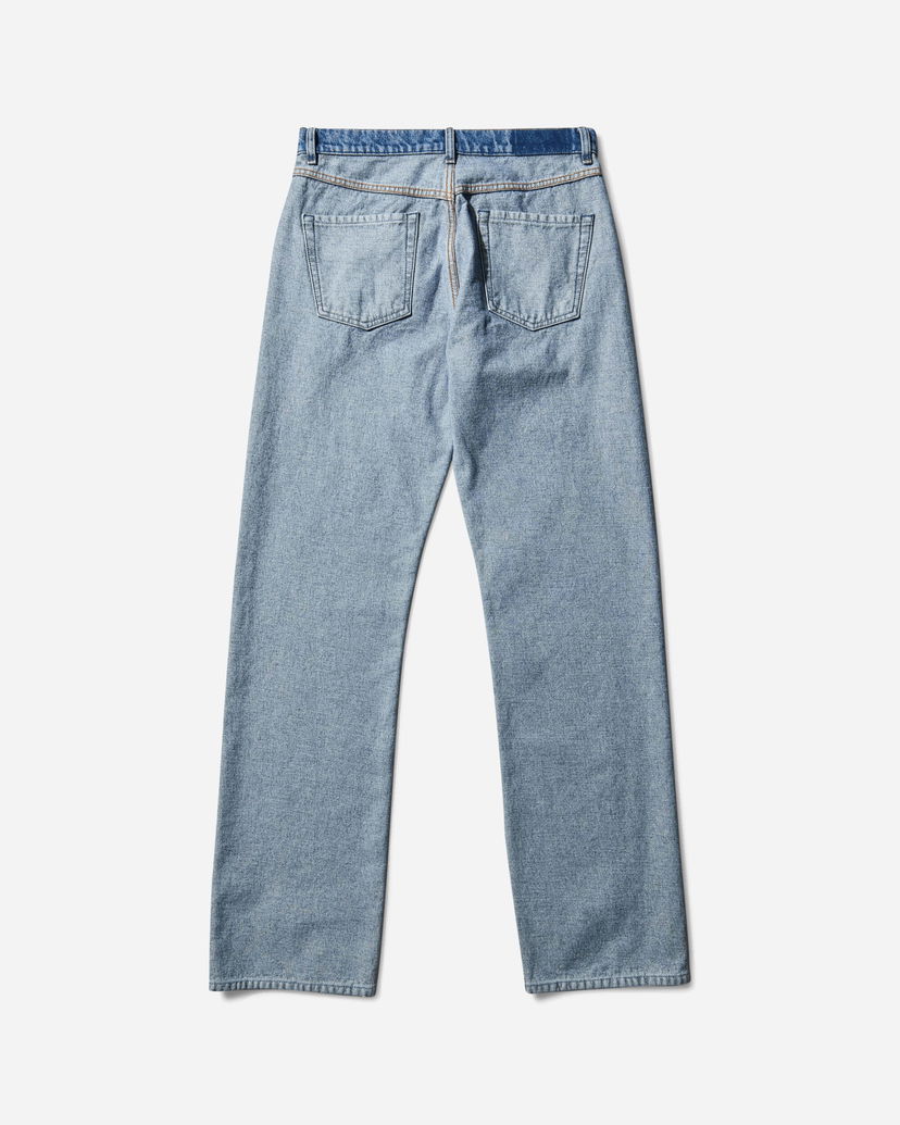 Kavbojke Maison Margiela Straight-Leg Jeans Modra | SH0LA0026 967