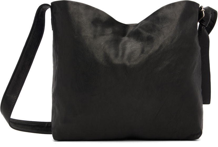 Torba za čez ramo Ann Demeulemeester Ann Demeulemeester Runa Medium Soft Shoulder Bag Črna | B0012628-LT137-099