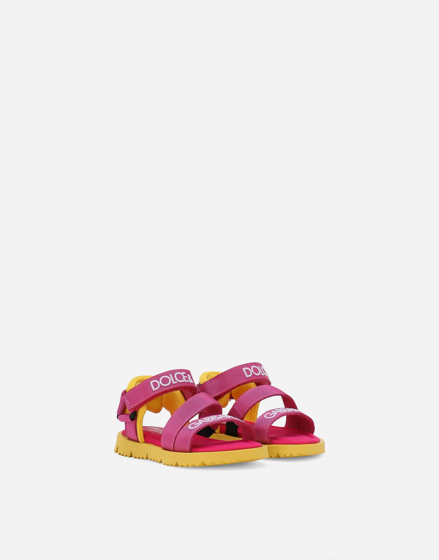 Superge in čevlji Dolce & Gabbana Dolce & Gabbana Gros-grain Sandals For First Steps (19-26) Večbarvna | DL0076AB0288K200, 1
