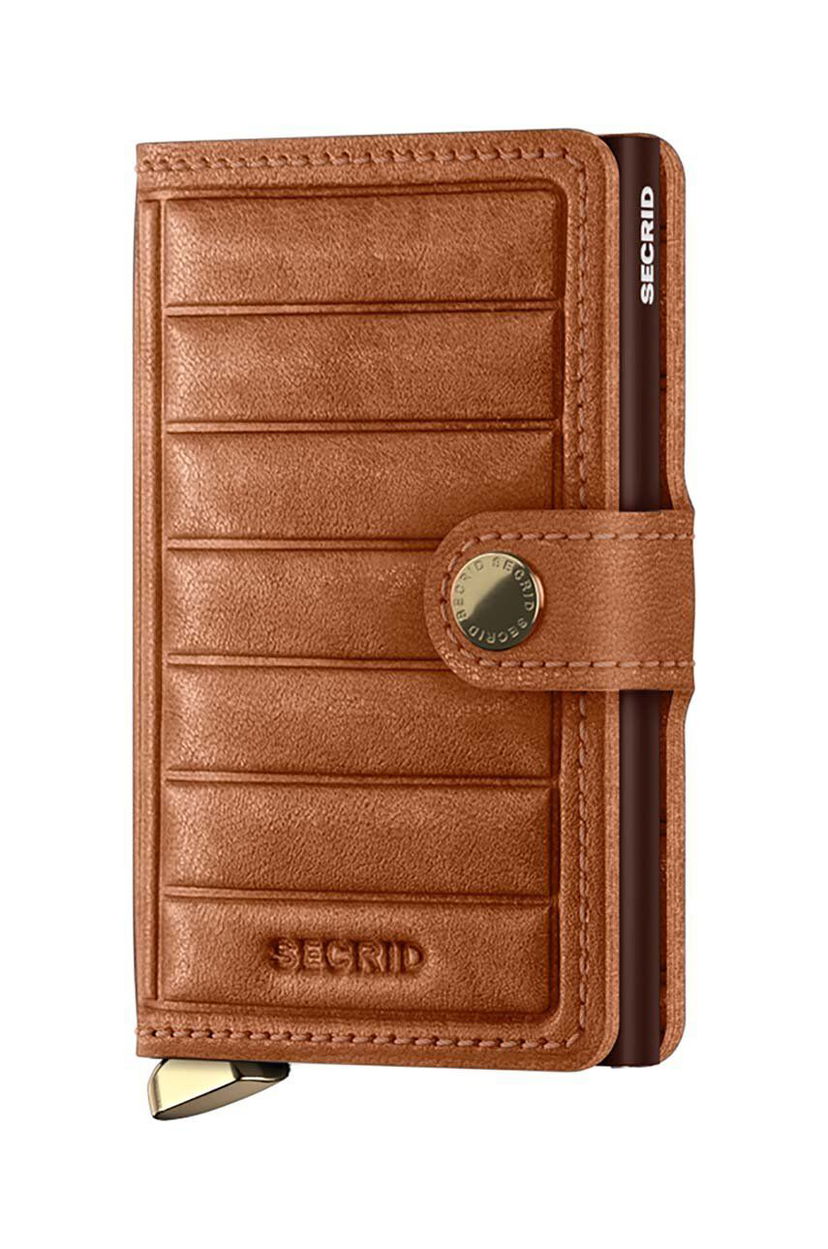 Denarnica Secrid Leather Wallet Brown Rjava | MEl.Cognac