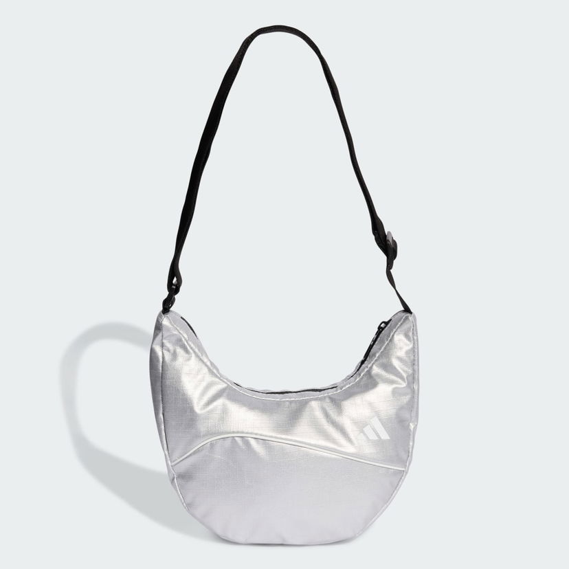 Torba za čez ramo adidas Performance Glow Shoulder Bag Kovinski | JM0156