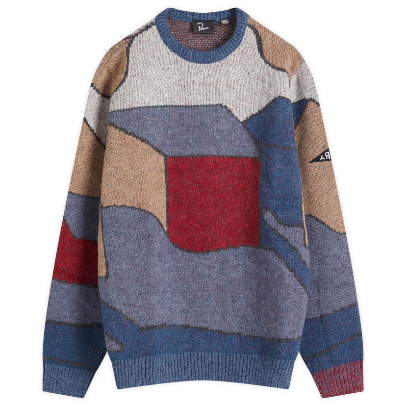 Pleteni pulover By Parra Your Street Knitted Pullover Blue Modra | 52332
