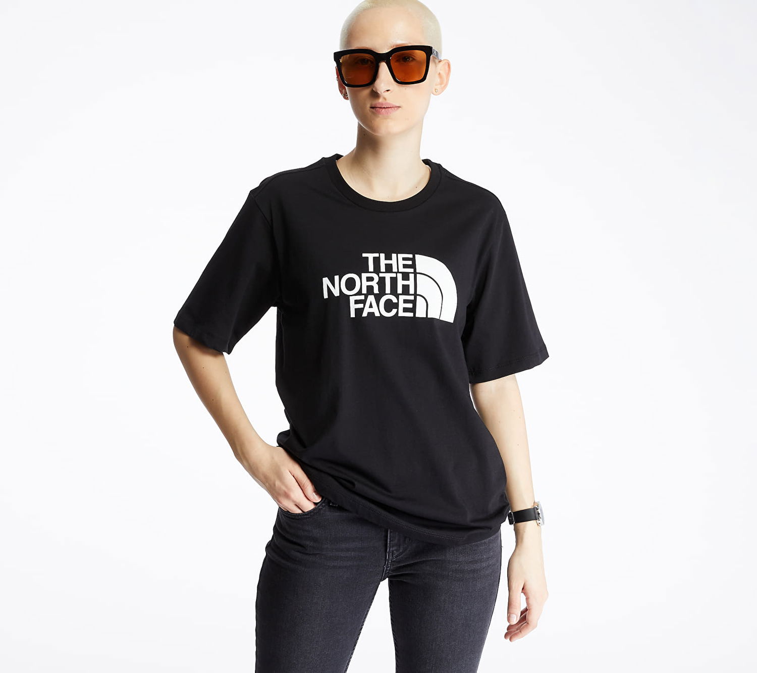 Majica The North Face BF Easy Tee Črna | NF0A4M5PJK31, 0