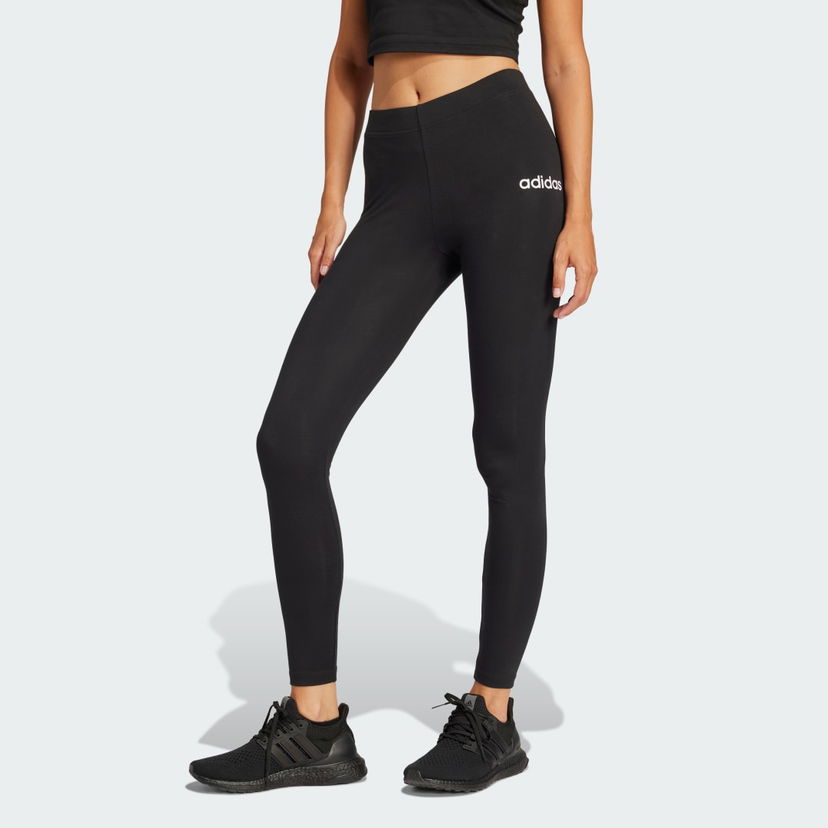 Pajkice adidas Performance Cotton Leggings Črna | JG8621