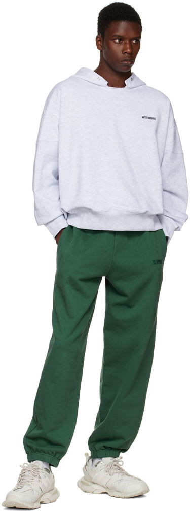 Pulover We11done We11done Raw Edge Hoodie Siva | WD-TH3-22-867-U-GY, 3