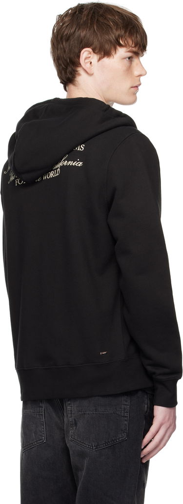 Pulover AMIRI AMIRI 'Amiri Spirit' Zip Hoodie Črna | AMJYHD1118, 2