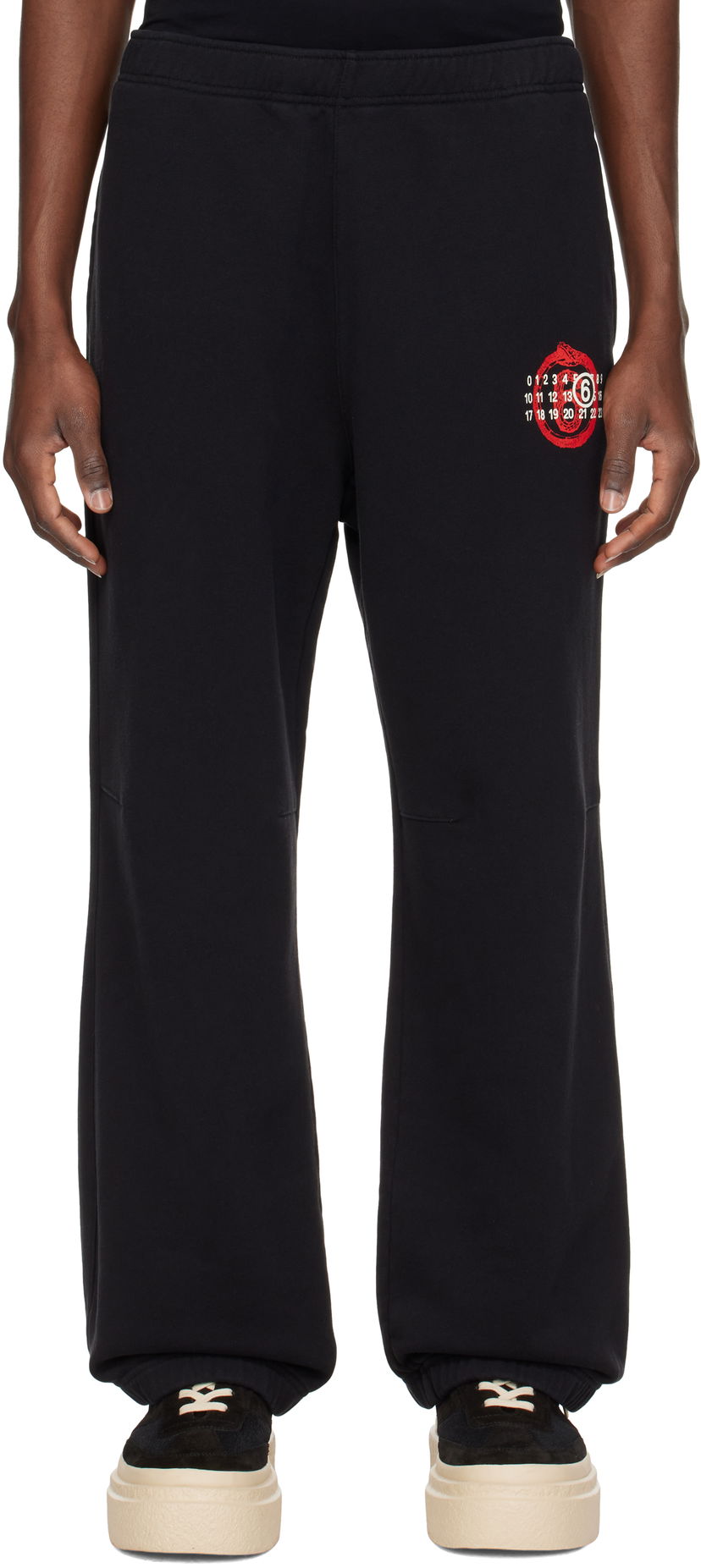 Trenirka Maison Margiela MM6 Maison Margiela 'Year of the Snake' Sweatpants Črna | SH2KA0027 M25014