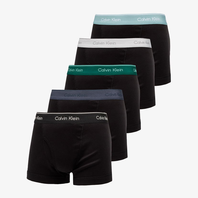 Boksarice CALVIN KLEIN Trunk 5-Pack Multicolor Črna | LV00NB1897 2Q9