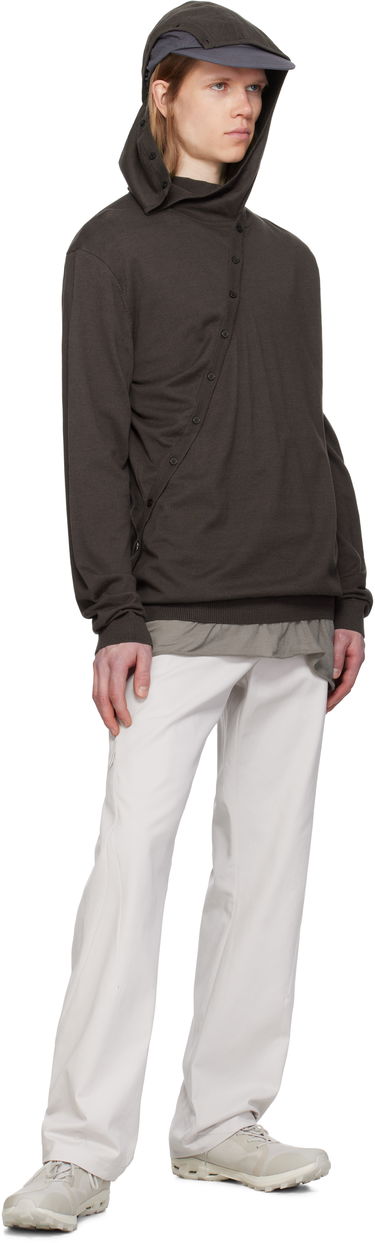 Pleteni pulover Post Archive Faction (PAF) Post Archive Faction 8.0 Knit Center Hoodie Zelena | 8.0 KHC-BR, 3
