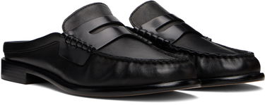 Oblačila rag & bone rag & bone Carter Leather Mule Loafers Črna | WFF24FF033LE33, 3
