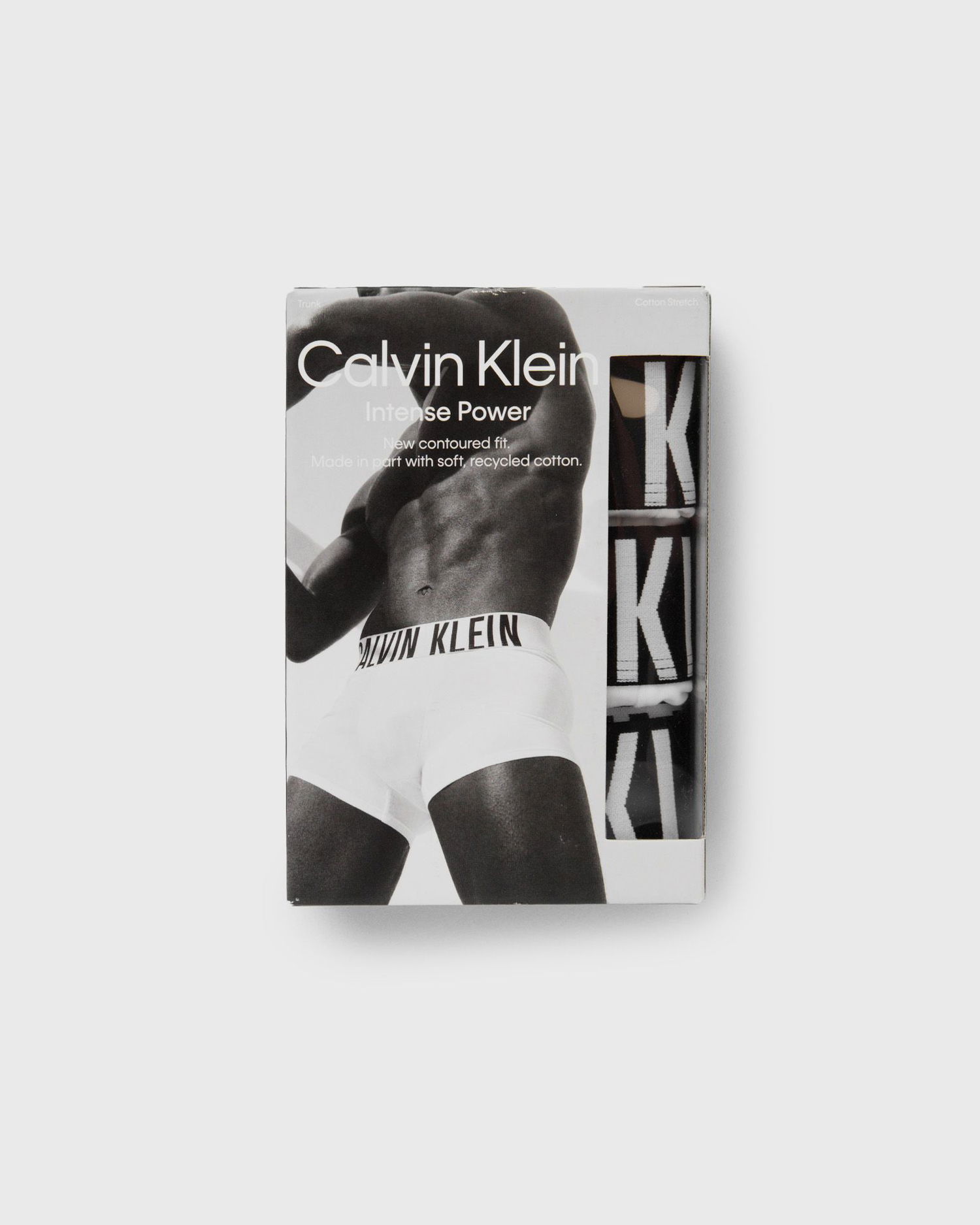 Boksarice CALVIN KLEIN INTENSE POWER CTN 3P Trunk Bela | 000NB3608A100, 1
