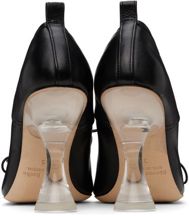 Superge in čevlji Simone Rocha Simone Rocha High Ballerina Heels Črna | HH4 0799, 1