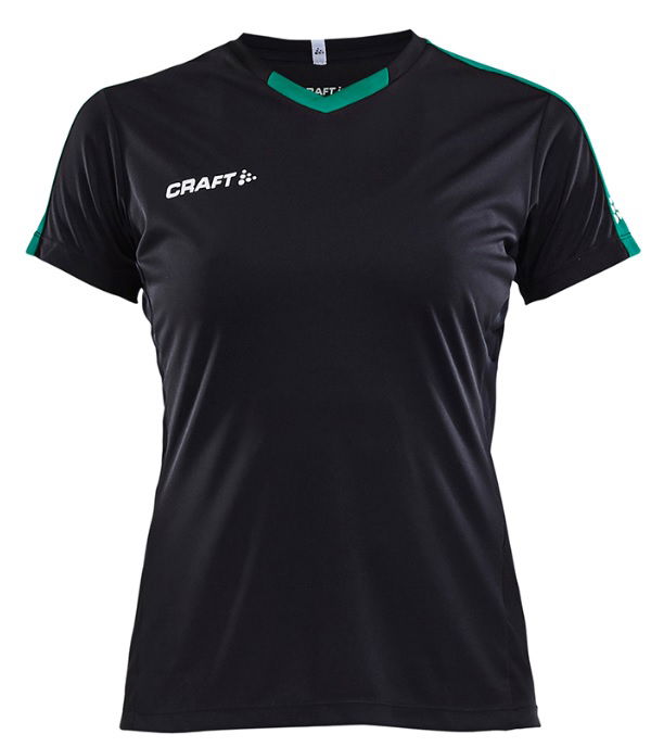 Majica Craft Progress Jersey Contrast T-Shirt Short Sleeve Črna | 1905567-9651
