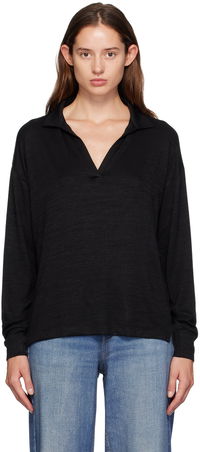 Rag & Bone Knit V-Neck Polo