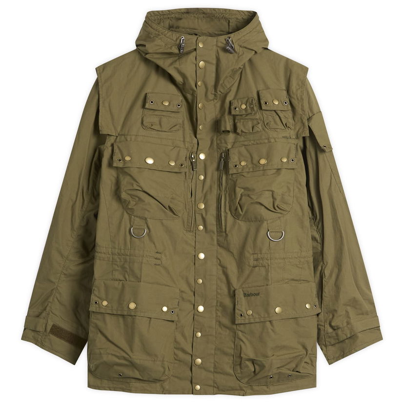 Vetrovka Barbour Men's Casual Jacket, Size Large Zelena | MCA1055GN31