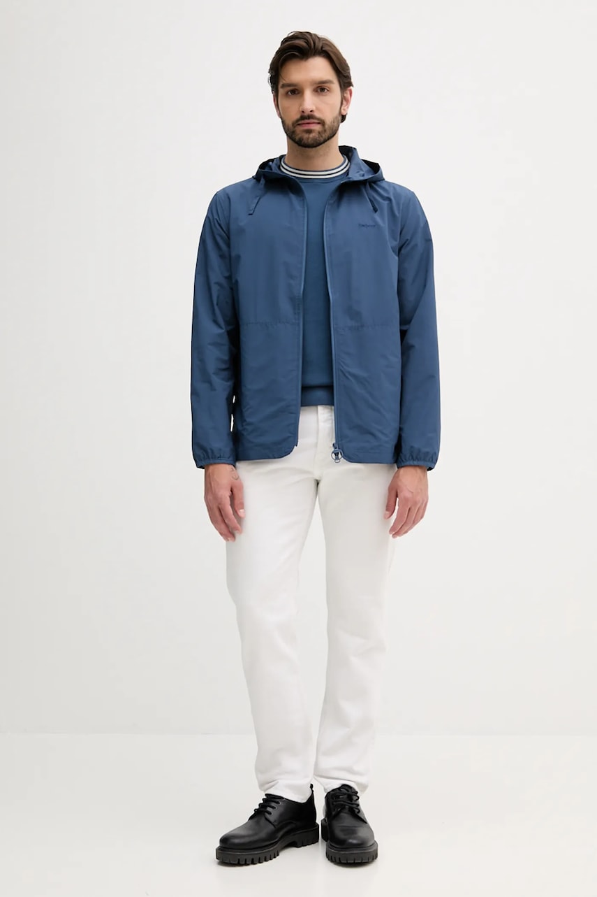 Jakna Barbour Barbour Newhill Hooded Jacket Modra | MSP0149, 1
