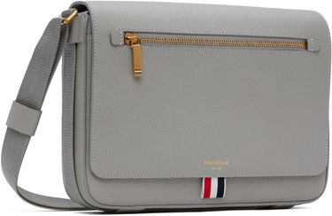 Torba za čez ramo Thom Browne Thom Browne Reporter Bag Črna | MAG143B-00198, 1