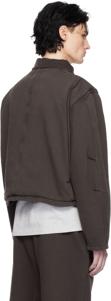 Pulover LES TIEN Utility Cropped Jacket Siva | CF-1097, 2