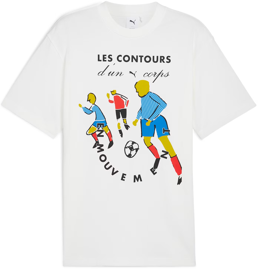 Majica Puma Players Lane Graphic T-Shirt Bela | 626660-02