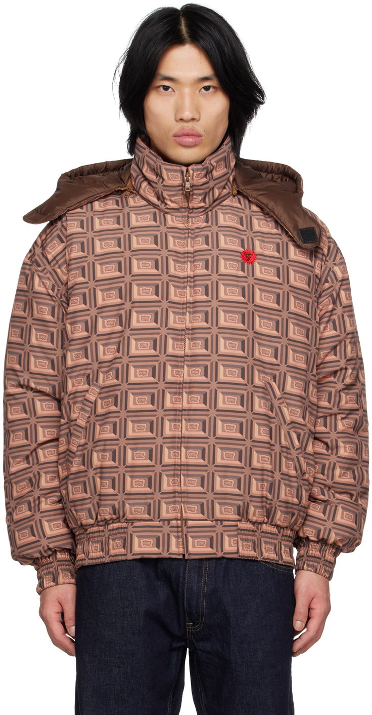 Puhovka BBC IceCream ICECREAM Chocolate Bomber Jacket Rjava | IC22404