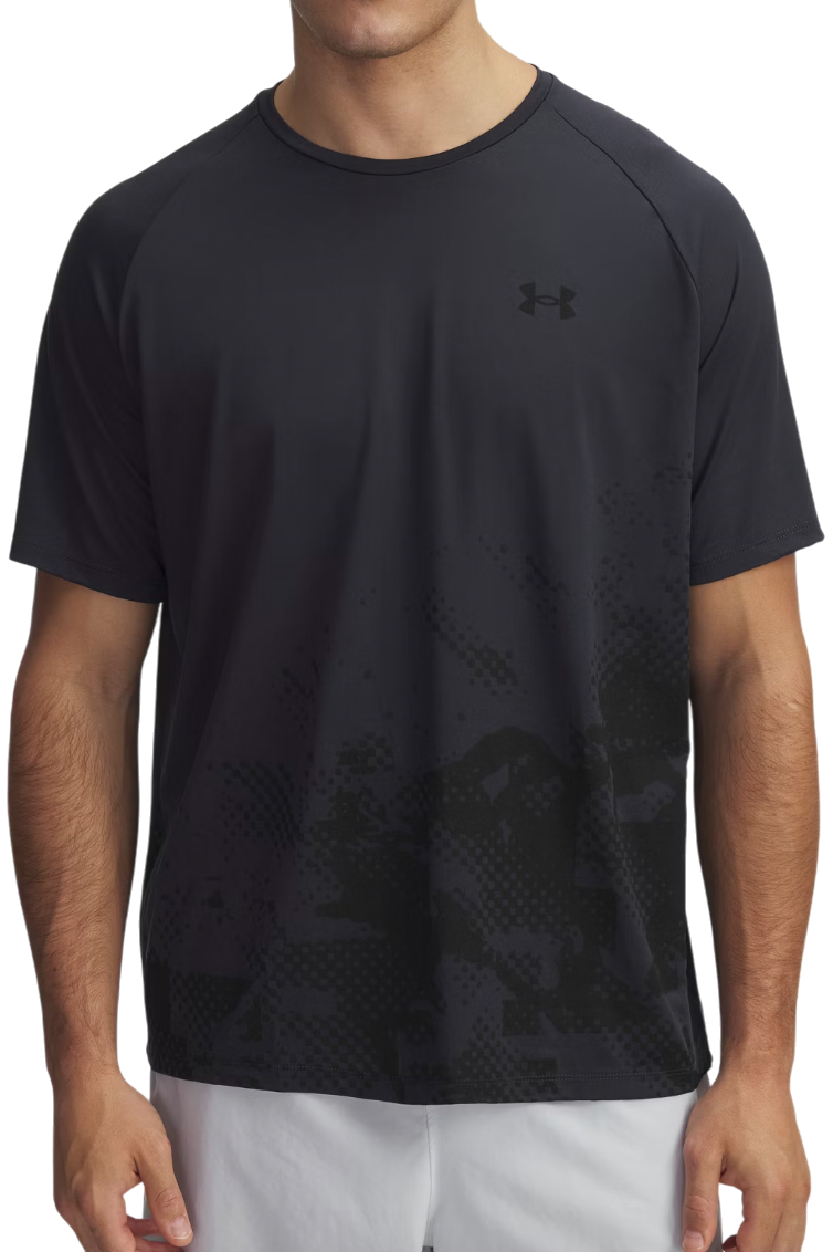 Majica Under Armour Tech Fade Short Sleeve T-Shirt Črna | 1390209-016