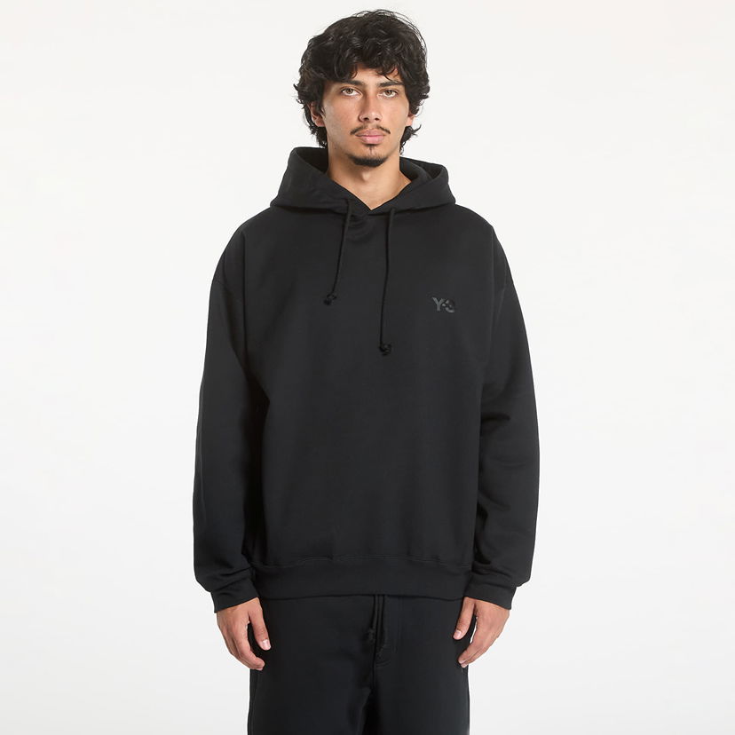 Pulover Y-3 Brushed Terry Hoodie UNISEX Black Črna | IW0078
