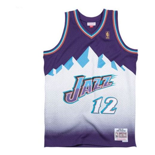Dres Mitchell & Ness Mitchell & Ness NBA Jazz Jersey Lila | SMJYGS18217-UJAPURP96JST
