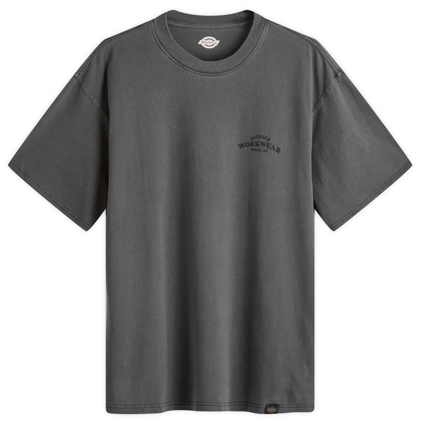 Majica Dickies Christiana Garment Dyed Tee Siva | DK0A87QHBLK1