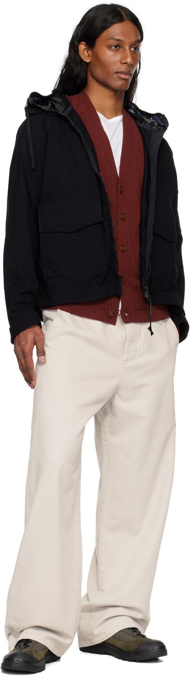 Parka C.P. Company C.P. Company Knitted Nylon Explorer Jacket Črna | 18CMOW223A-110320G, 3