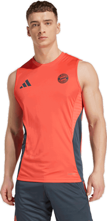 Majica brez rokavov adidas Originals FC Bayern Tiro25 Competition Sleeveless Jersey Oranžna | jn7523, 4