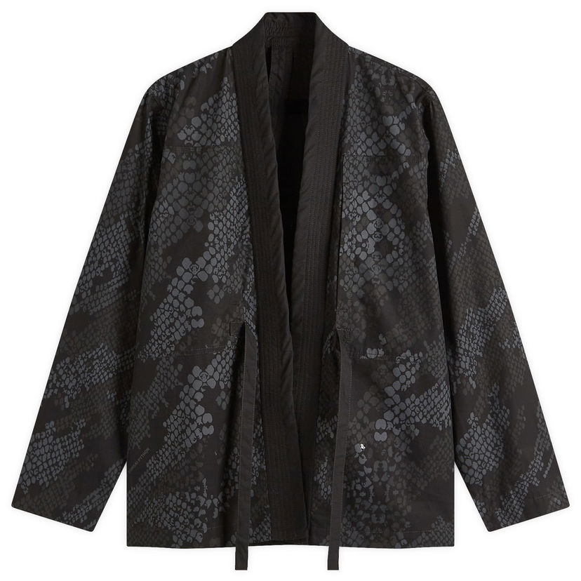 Jakna Maharishi Maharishi Bonsai Python Camo Hanten Shirt, Size Large Črna | 6073-BLK