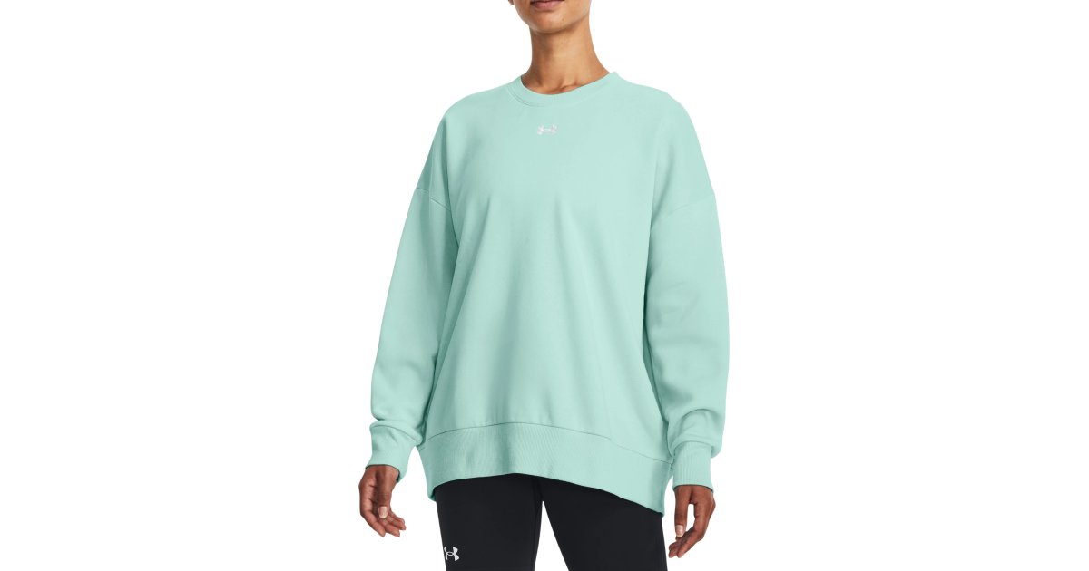 Pulover Under Armour Rival Fleece Oversized Turkizna | 1379491-361, 1