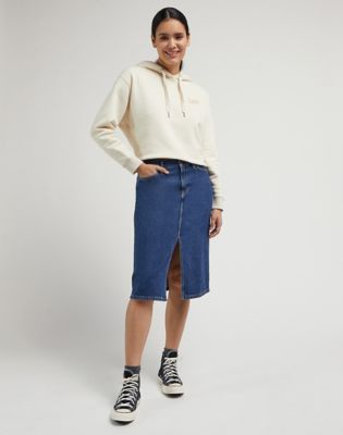 Pulover Lee Essential Hoodie Bež | 112341539:XXL, 0